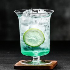 프렌치마르스 스텐드 유리 와인 칵테일잔 롱 MMM2345, 1개, 315ml