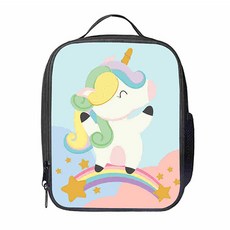 Paradiso 獨角獸設計保溫保冷托特斜背便當袋, 26