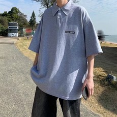 어리마켓 오버핏 cenzlot 카라 티셔츠