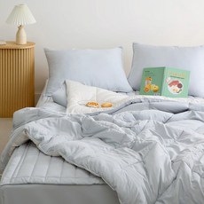 FLORA GreenOn M2 保濕四季被, 蒲團分開, 牛奶象牙白