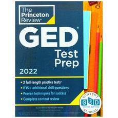 Princeton Review GED Test Prep 2022
