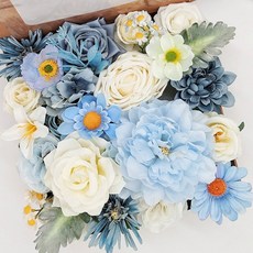 Soniyo 人造花裝飾禮物花盒, TYPE 06, 1個