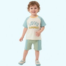 Blyonkids 兒童史蒂文短袖上下套裝