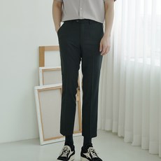 타운클로 남성용 냉감 통기성 여름용 라인좋은 9부 쿨 슬랙스