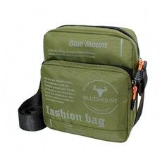 BLUEMOUNT 男女通用休閒日常防水斜背包 CPZ1-100YJ, 卡其色