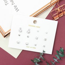 日常造型耳環 6款 各2入