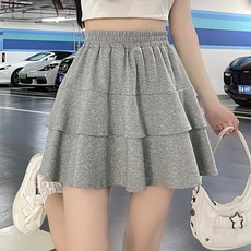 PEONIST 蛋糕A字迷你短裙