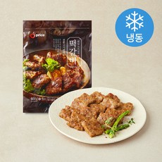 오프라이스 한입가득 납작떡갈비 (냉동), 600g, 1개