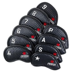 Pennon 經典款鐵桿套 10入組, 黑色, 10個