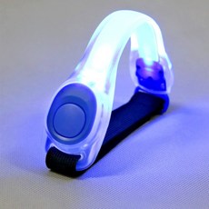 GoodGood Shop LED發光跑步臂帶, 藍色, 2個