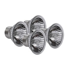 AQUAB UV 爬蟲用鹵素燈 25W, 混合顏色, 4個