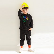 vavkids 童款Grate手繪風長袖上衣+長褲組