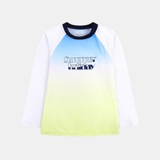 네파키즈 아동용 홀리데이 래시가드 탑