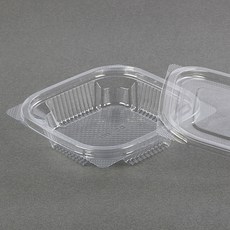 迷你正方形2號透明配菜容器, 1個, 100入