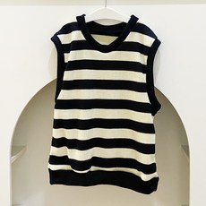 Playmall 兒童條紋針織背心