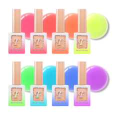 熒光糖漿啫喱霓虹筆 10g x 8 Set, FS39、FS40、FS41、FS42、FS43、FS44、FS45、FS46, 80g, 1組