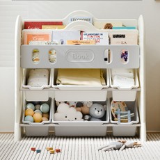 lilikoko 哩哩摳摳 宇航員收納櫃, 4層, 灰色