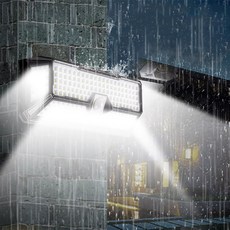 21세기트랜드 노마드 집게형 태양광 LED 야외 조명, 백색, 1개