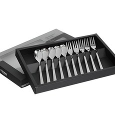 Golden Bell Mint Min 茶匙茶叉組, 茶匙 5p + 茶叉 5p + 盒子, 1套