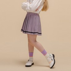 ILoveJ 女童 A Ander 格紋梭織裙