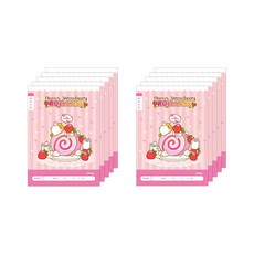 ibis 女童用 國小一至二年級 國語 8格, 10個, 草莓蛋糕