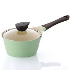 네오플램 일라 편수냄비, 18cm, AppleGreen, 1개