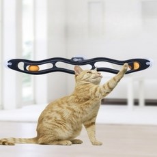 Lutz 貓咪彈珠軌道 57 x 10 cm, 1個, 灰色