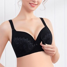 簡約蕾絲哺乳內衣