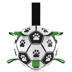 EKISHE 乳膠足球玩具 18cm L號, 1個, 黑色