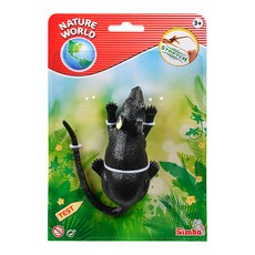 Simba Toys 兒童區拉伸生物大鼠壓鑄, 黑色