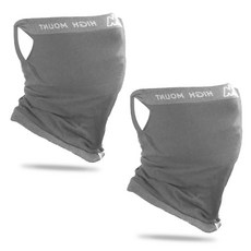 HIGH MOUNT 多功能涼感面罩 2入, 灰色