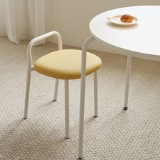 MAISON DE COMME MA 柔美化妝椅, 1個, 奶油色