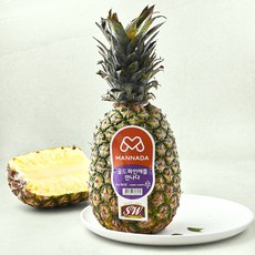 만나다 골드 파인애플, 2kg, 1개