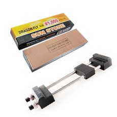 ZEUS 蜻蜓1000磨石+宙斯橡膠磨石支架套組, 1組