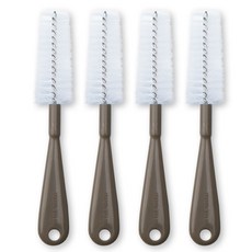 베이비베어 다용도 꼭지 브러쉬, 브라운, 4개