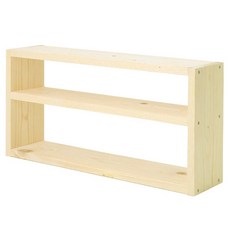 Iyes多功能3層原木收納架 IY-W81, 木頭, 3段