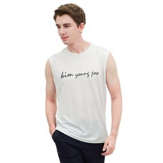 KimYoungJoo 男士高爾夫服飾 涼感彈性機能無袖T恤 K9MMSH1943