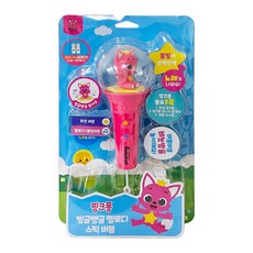 Pinkfong圓滾滾旋律棒肥皂泡泡, 1個, 混色
