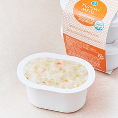 얌이밀 중기 7~12개월 이유식 새우배추호박죽, 100g, 2개