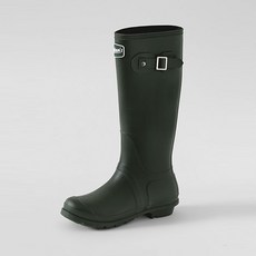 ChakanShoes 扣環造型長筒雨靴