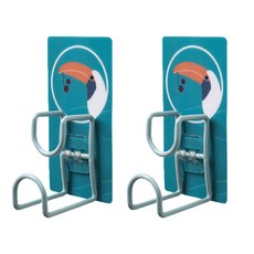 조이앤조이 욕실 방수 벽걸이 후크 선반, 새, 2개