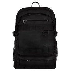 人體公式 大容量筆電後背包公務包 15.6吋, 黑色, 1個