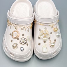 Richeduck金色鍊條掛繩珍珠配件飾品 11種組