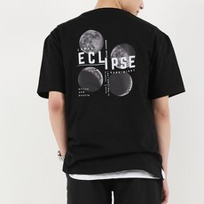 auraq 20支棉開衩月食透氣短袖T恤