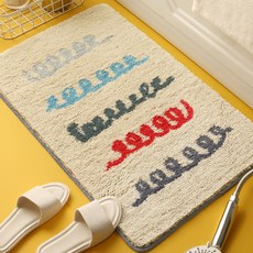 Little rabbit 小兔豬尾巴脊墊 50 x 80cm, 紅色的, 1個