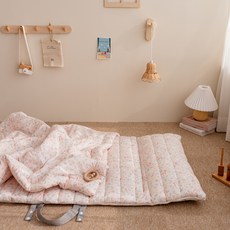 vivienda 莫代爾涼感午睡被+薄墊+枕頭組, 小鹿斑比款