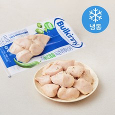 벌키니 닭가슴살 큐브 청양고추맛 (냉동), 100g, 5개, 1개입