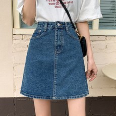 Goodif 可愛丹寧迷你裙