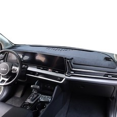 Dauto 儀表板避光墊防滑墊, 起亞 The All New Niro 2023年式~(無HUD / 有中央喇叭), 黑色, 起亞