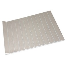 GEULRANGAEN 半身浴浴缸蓋, 1個, 木紋色 + 白色